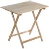 MOTTINOX - Tavolo Pieghevole in Legno di Faggio Linea MottiWood 80x60 cm