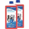 Maxxi Clean | Anticalcare Universale per tutte le Macchine da Caffè, altri Elettrodomestici e anche per Bagno & Cucina | Adatto a tutte le Marche e Modelli | Dissolvitore di Calcare (2x 750 ml)