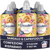 Coccolino Ammorbidente Concentrato Perfume Sandalo e caprifoglio, Ammorbidente Lavatrice, Freschezza Lunga Durata, Dermatologicamente Testato, Formato XXL 522 Lavaggi, 6 x 1827 ml