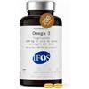 NUTRABETTER Omega 3 IFOS Olio di Pesce Selvatico 2000 mg in Trigliceridi | 1000 mg Omega-3: 600 mg EPA 400 mg DHA + Vitamina E | Certificato IFOS 5 Stelle | Alta Concentrazione 50% | 200 Capsule nutrabetter®