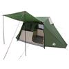 HBBMGYD Tenda grigio e arancione, 475 x 220 x 192 cm