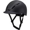 TWTCZOZ Casco Equestre con Cinturino Regolabile Imbottito Casco da Equitazione con Visiera Corta Ventilato Elmetto Sportivo Equestre per namenti in