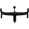 KBSXCGHD Attacco Manubrio per Manubrio per Bici da Strada in Carbonio Serie per Garmin Wahoo F12 F14 para Cablaggio Interno Design Integrato para