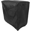 Healeved Copertura Protettiva per Refrigeratore su Ruote 420d Oxford Nero | Tessuto Oxford Resistente, Cinghie Antivento, Uso Versatile, per Giardino e Feste All'aperto