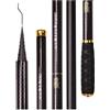 WANGSHAOWEI Canna da Pesca Canna da Pesca con Frusta 3.6M 4.5M 5.4M 6.30M 7.2M Viaggio Portatile Asta for Carpa d'Acqua Dolce