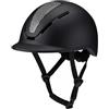 FytStycale Casco Equestre con Cinturino Regolabile a Basso Profilo Casco da Equitazione con Visiera Corta Leggero Elmetto Sportivo Equestre per Cavalieri