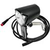 Generic Bicicletta elettrica 6-60V E-Bike Fanale Anteriore Fanale Posteriore Set 50 Lux 20 Lux Faro Posteriore Lampada 6V-60V Bicicletta elettrica