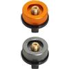 JYYWTSI Adattatore Cartuccia Gas Adattatore fornello Campeggio Adattatore Gas Campeggio Adattatore Gas Cartuccia Adattatore bombola Gas Set da 2 per Cartuccia Lunga e fornello Split con autoblocco