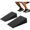 Generic Allenamento cuneo caviglia esercizio barella Slant Yoga Block | Caviglia relax squat cuneo per yoga palestra casa ufficio fitness pilates viaggi quotidiano
