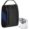 Amesor Portascarpe da golf, custodia per scarpe da golf Organizzatore di | Borsa per scarpe da golf da viaggio Contiene , magliette, palline da golf, donn Blu