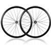 HWEVDHJ Ruote Carbonio 27,5/29 Ruote Mtb,15x100/12x142mm,Mozzi Freno A Disco | Ruote Anteriori E Posteriori Perno Passante, 24 Fori, 8 9 10 11 12 Cassetta Velocità