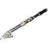 Generic Canna da pesca telescopica, frusta da pesca canna da pesca telescopica 2.1/2.4/2.7/3.0/3.6m 6-8 sezioni fibra di carbonio Sea Fit uso for canna da acqua salata d'acqua dolce
