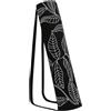 Didiseaon Borsa Yoga in Tela Tracolla, Porta Tappetino per Donne Fitness | Design Coulisse, per Tappetino Yoga o Esercizio, Superficie Liscia Stampata, Nero, Casa e Campeggio