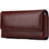 HUJIUTUO Borsa portatile conveniente del telefono del marsupio per i sacchetti resistenti all'usura della cintura dell'unità di elaborazione degli uomini con le tasche multiple