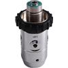 YRREATY Erogatore Primo Stadio per Immersioni Subacquee in Metallo con G5/8 | Design resistente all'acqua salata, corpo in , finitura argentata, compatibile con bombole standard ed affidabile.