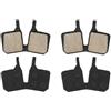 Halynor Pastiglie Freno MTB Elettrica, 2 Paia Compatibili con Magura MT5 MT7 | Fibre di Rame, Dissipazione del Calore, Semi-Metallica, Frenata Silenziosa, Bagnato e Asciutto, Quattro Pistoni