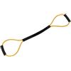 Qianly Elastica con Impugnature Imbottite Resistente Fascia di Resistenza Portatile Attrezzatura da Fitness per Palestra