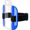 Generico Portabiglietti Skipass Sci Fodera Organizzatrice Trasparente | Porta Documenti Bracciale Regolabile con Cinturino Elastico e Fibbia Per Sci Alpinismo Rafting Uomo Donna