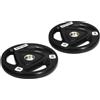 DecHome - Set di 2 Dischi Pesi da 20kg in Acciaio con Rivestimento in Gomma per Bilanciere