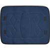 Baoblaze Sottosella Equitazione Tuttofare Trapuntato con Tabs Fissaggio Laterale Morbido Assorbente Impatto Superficie Uniforme per Sella Inglese Circa 90x71