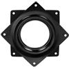 Fyxlen Piastra girevole per sgabello da bar, 8 pezzi, resistente, girevole a 360°, per sgabello da bar e tavolo, per sgabello da bar, sedia da ufficio (7,6 cm)
