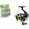 Marlin Blue SHIMANO Mulinello FX 4000 con Filo Sufix 0.30mm Trasparente | Filo Incluso 0.30mm, Misura 4000, Sufix Trasparente, Pesca Spinning