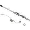 Tufgo Canna da Pesca per portatile 32cm in Carbonio e ABS Canna da | Materiali carbonio e ABS, design per robusto, lunghezza compatta 32cm, ideale per trasporto