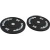 DecHome - Set di 2 Dischi Palestra da 10kg per Bilanciere e Manubri con Attacco Ø5 cm colore Nero - A2790BKAO12