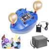 YXYLJOZ Pompa elettrica per palloncini con timer, contatore e pedale per feste, gonfiaggio e sgonfiaggio rapidi.