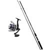 Lineaeffe - Combo Xtreme Fishing Gear Spinning - Kit Completo - Misura: 70 - Pronto all'Uso - Per la Pesca a Spinning in Acqua Dolce - Con Canna in Mixed Carbon - Mulinello con Bobina in Grafite