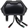 Generic 52V Cruscotto 2025 Strumento Misuratore Digitale Schermo 7 Pin Connettore for Kukirin G2 Master C Versione Scooter Elettrico