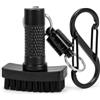 Generic Pulitore per Mazze da Golf, Spazzola Magnetica per Pulizia Mazze da Golf | Set per la Pulizia delle Fessure del Golf Portatile con Setole in Nylon e Cavo Retrattile