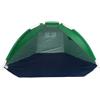 generic Tenda antivento da campeggio per 2 persone, impermeabile, facile da montare, portatile, leggera, per escursionismo, spiaggia, pesca, verde, 220 x 120 cm