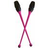 Generic Bastone Ginnico in Gomma con Manico in PP Multifunzionale Bastone Ginnico Gomma Resistente Bastoncino da Ginnastica Ritmica per Routine di Danza, 36CM