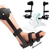 MYRTFK Supporto per le gambe per l'esercitatore a pedali motorizzato e la mini cyclette elettrica, tutore fisso per le gambe, adatto ai pedali della bicicletta di riabilitazione dell'allenatore elettrico 1 c