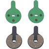 Halynor Pastiglie Freno per Monopattino Compatibile con Kukirin G2, G2 PRO e G3 | Mescola Avanzata in Ceramica Termoresistente, Perni Tenditori Inclusi, Bassa Rumorosità, Dimensioni 21,8 X 33 X 3,8 mm