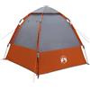 HBBMGYD Tenda Istantanea 4 Persone Blu Poliestere 185T 280x280x160 cm
