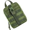 WRITWAA Borsa Porta Attrezzi Piccola da Campeggio, Oxford Verde | Chiusura a Doppia Cerniera, Maniglia, per Viaggio e Fissaggio alla Cintura, per Kit Medici e Attrezzi