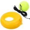 BESPORTBLE Kit Allenamento Tennis Autoportante Corda Elastica Regolabile | Plastica Arancia, Ripetizione del Colpo, per Principianti e Uso Domestico, su Campi e Riscaldamento