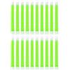 Twtuezsy Bastoncini Luminosi all'aperto Durata 15x2cm | Ideali per e soccorso, bastoncini luminosi che guidano durante la notte, color verde, durata superiore a 12 ore.