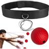 Generic React Reflex Ball - Set di fasce per capelli da boxe per bambini e adulti | Palla riflessa per bambini per principianti, per interni ed esterni, camera da letto, dormitorio, palestra, viaggi