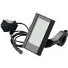 Generic Display for Bici elettrica C965 con 9 Livelli di Assistenza Che Supporta più metriche di Dati Compatibile con i Kit Motore del mozzo BBS01 BBS02