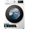 Hisense WFQA1014EVJM Lavatrice con funzione vapore/10 kg/AquaStop /1400 giri/min /15 programmi/Inverter PowerDrive Motor/Tamburo in acciaio inox/Sicurezza bambini/Pulizia del tamburo/Bianco