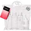 MANICARE - Set di borracce da viaggio, 800 g, colore: Bianco