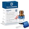 Dermovitamina - Ragadi Gel Mani e Piedi 7ml - Tratta Ragadi Piedi e Mani | Gel arricchito con Vitamina E e Olio di Ricino - Aiuta la Cicatrizzazione e Allevia il Dolore - Tratta Ragadi Piedi e Mani
