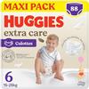 Huggies Extra Care, 88 Pannolini Mutandine, Taglia 6 (15-25 Kg) | Pannolini mutandina Taglia 6, Doppie Fasce Laterali, Per Protezione Extra, Dermatologicamente testati