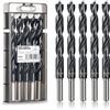 toolant Set di punte al cobalto da 1,3 cm per metallo e acciaio (Pro), titanio alluminio nitruro rivestito (TiAlN) con punta a sfera, per metallo temprato, acciaio inossidabile, 5 pezzi sfuso