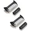 Cidegoo Lamina di ricambio e taglierina compatibile con Braun 10B 20B 1000 2000 | Testina di ricambio per rasoio di precisione compatibile con Braun serie 10B/20B, 1000/2000