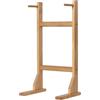 predolo Supporto per gong in legno, supporto per campanello a in legno fino a 15,75 pollici, gong per aula