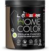 MAXMEYER Home Color Idropittura colorata per interni, Pittura Murale Superlavabile e Igienizzante, Finitura Opaca, Colore Marron Glacè 0,75 Litri